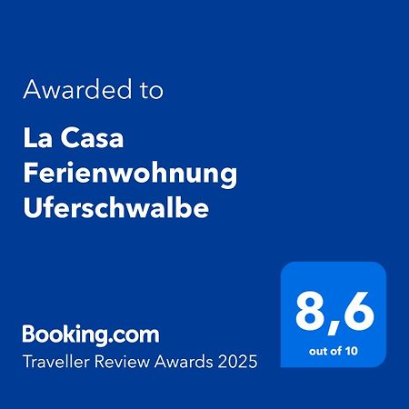 La Casa Ferienwohnung Uferschwalbe Steinberg  エクステリア 写真